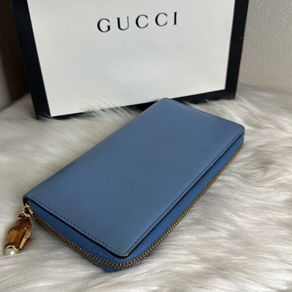💯Authentic Gucci Zipped Around Long Wallet🍀 - Picture 13 of 17